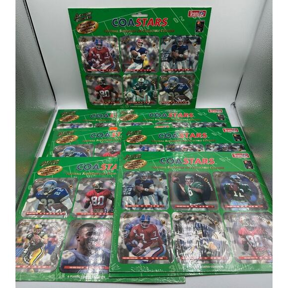 1994 NFL Coasters Set of 48 Sealed Action Packed Quarterback Club COASTARS - Picture 1 of 16